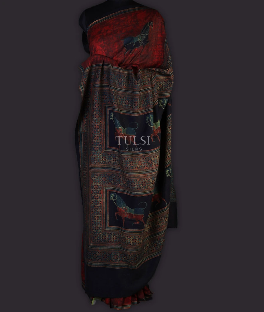 multicolour-ajrakh-silk-saree-t665765-t665765-e