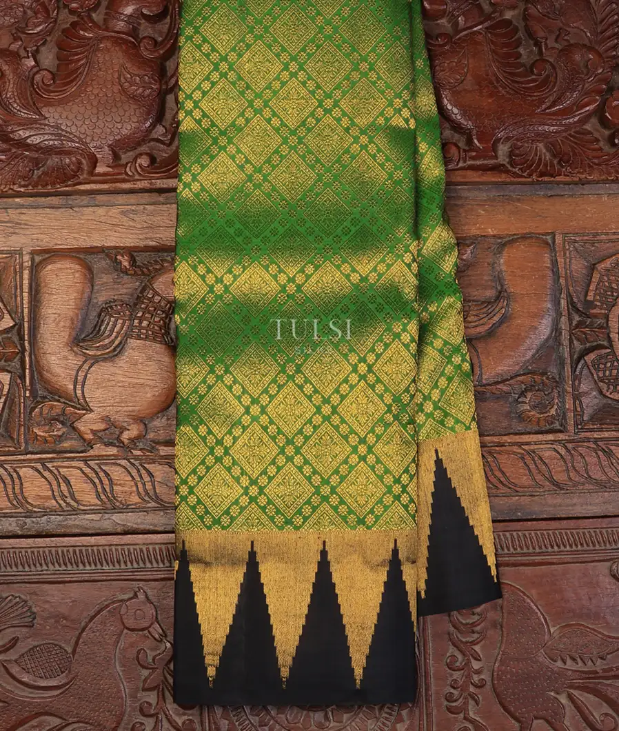 Green Kanjivaram Silk Saree T701217-image