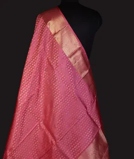 Pink Kanjivaram Silk Dupatta T661119-1-image