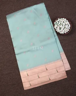 Light Blue Paithani Silk Saree T712761-image