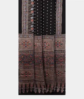 black-ajrakh-printed-modal-silk-saree-t712823-t712823-b