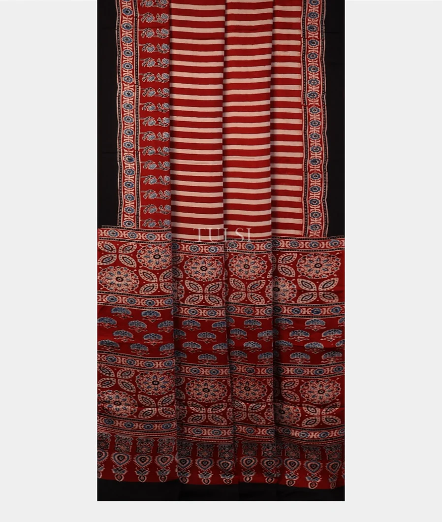 rust-ajrakh-printed-modal-silk-saree-t712820-t712820-b