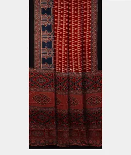 red-ajrakh-printed-modal-silk-saree-t712833-t712833-b