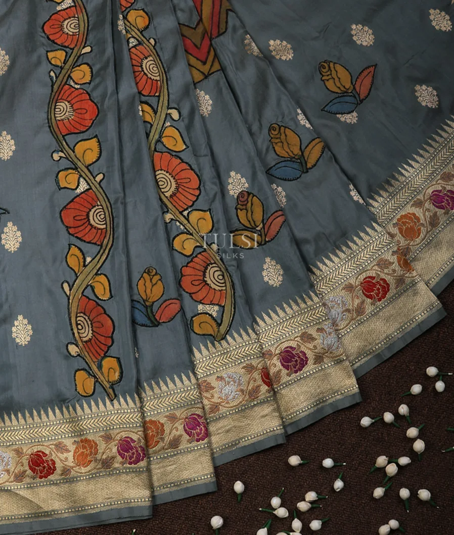 grey-banaras-silk-with-kalamkari-patch-work-saree-t518271-t518271-d