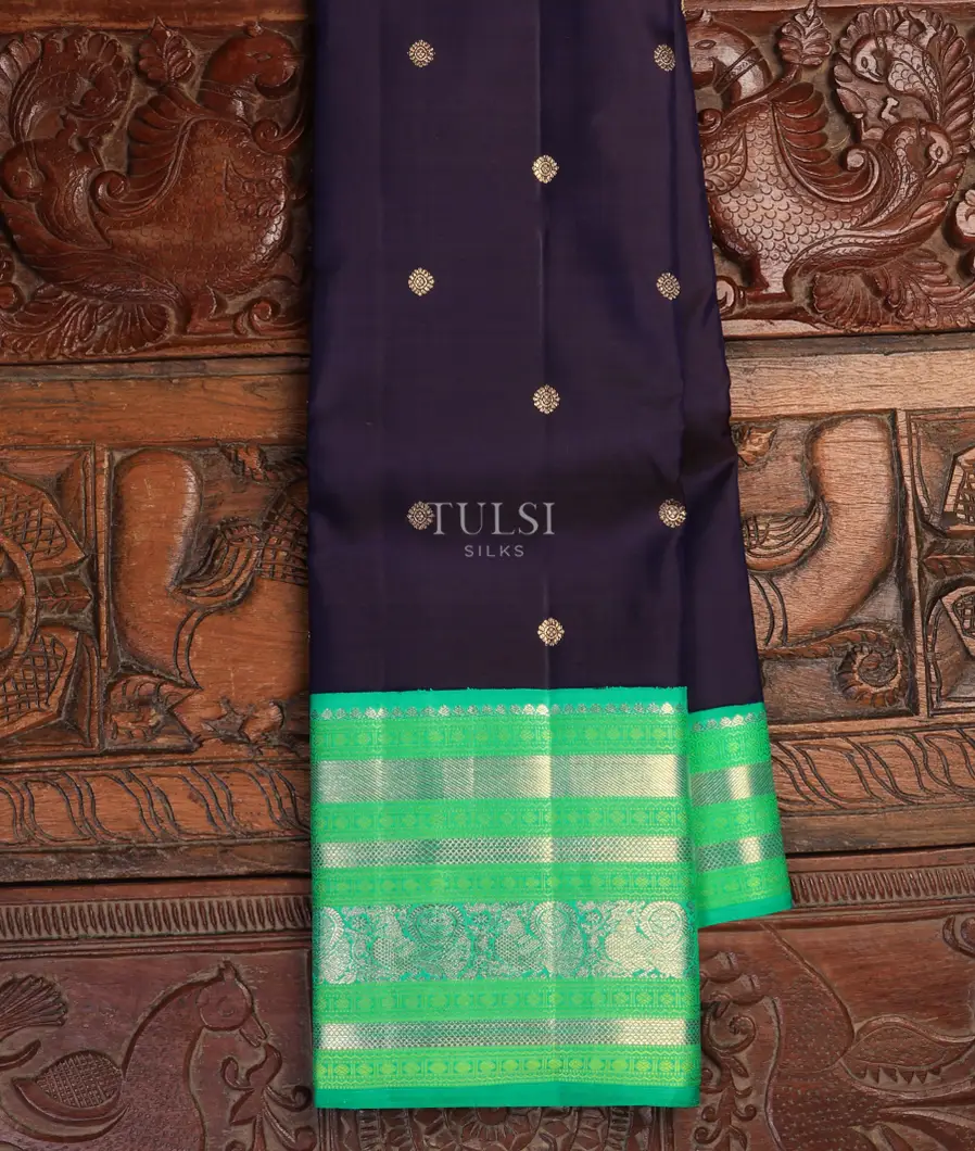 Blue Kanjivaram Silk Saree T713430-image