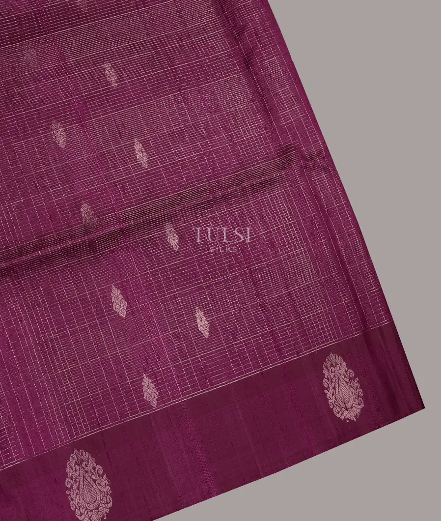 Purple Soft Silk Saree T695876-image
