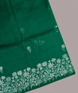 Green Soft Silk Saree T695879-image