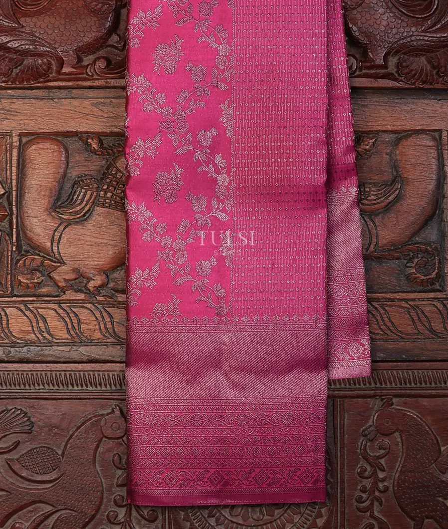 Pink Kanjivaram Silk Saree T703453-image