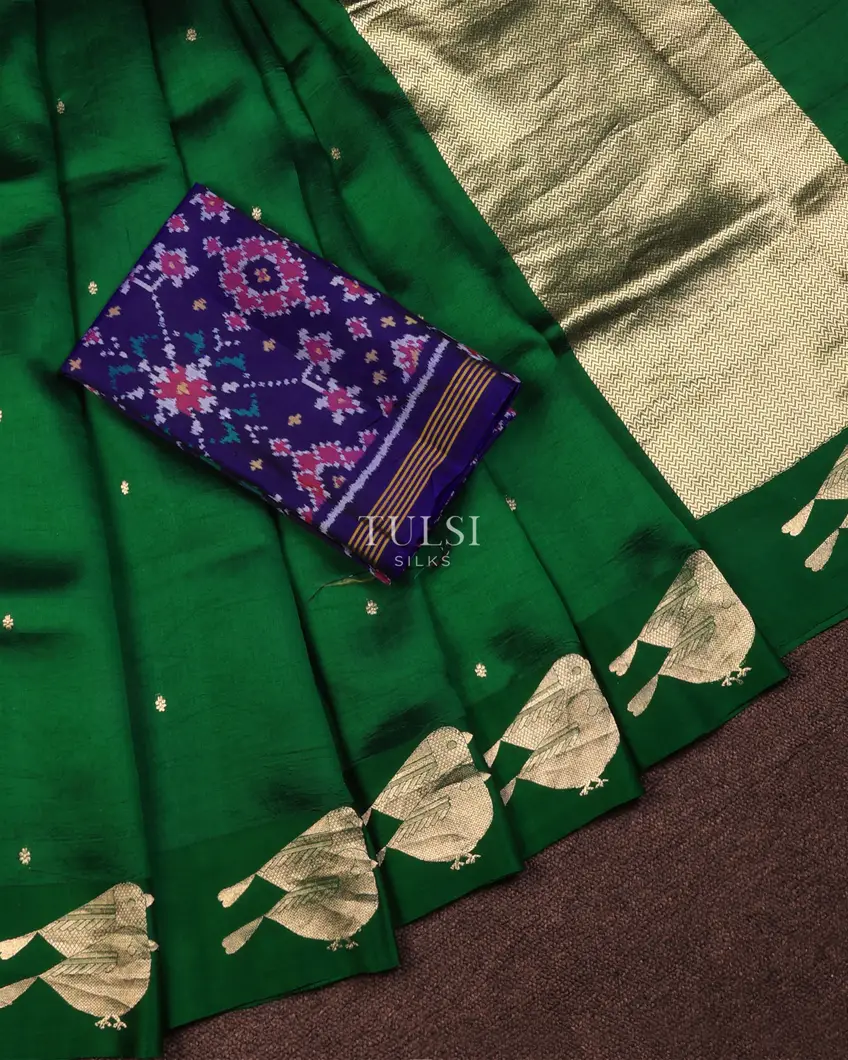 bottle-green-banaras-silk-saree-t714686-t714686-b