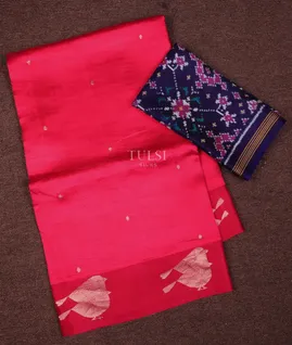Bottle Green Banaras Silk Saree T714685-image