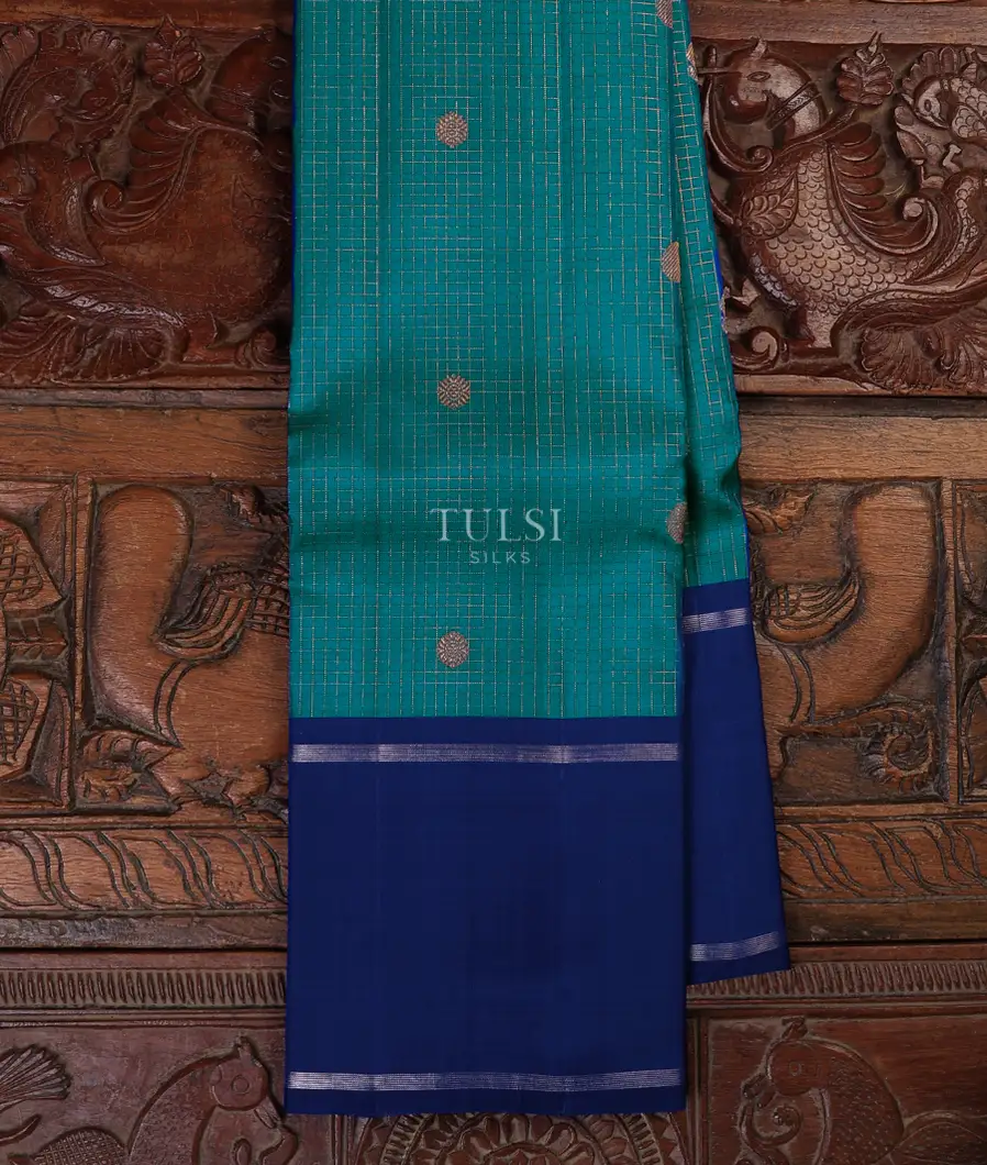 Blue Kanjivaram Silk Saree T713368-image