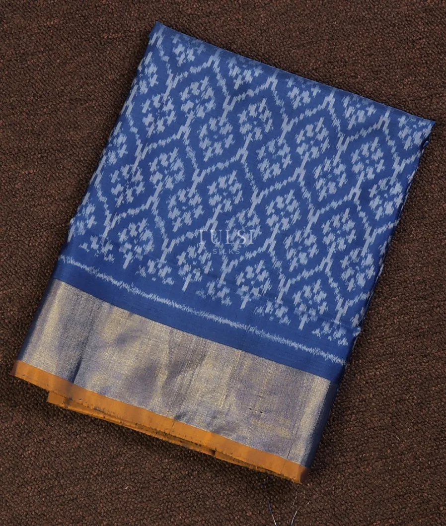 Blue Ikat Blouse T513351-image