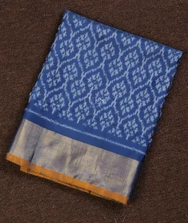 Blue Ikat Blouse T513351-image