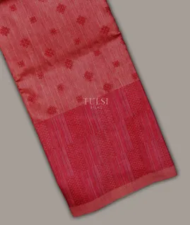 Pink Soft Tussar Printed Saree T713469-image