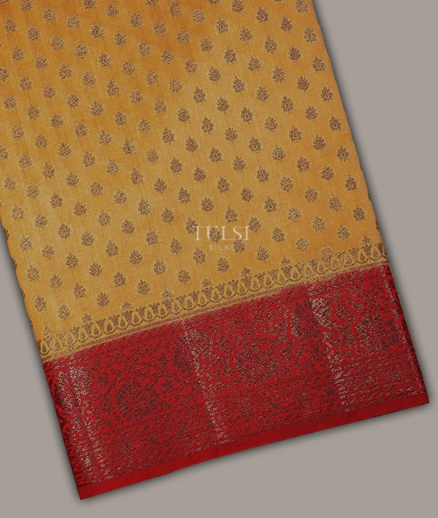 Light Yellow Chaniya Silk Saree T715188-image