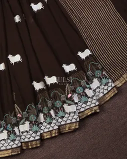 deep-brown-chiffon-silk-embroidery-saree-t715785-t715785-b