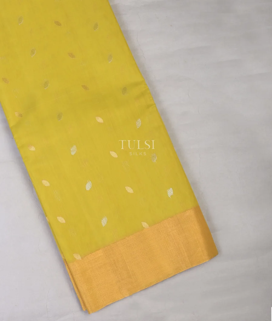 Green Silk Cotton Saree T715204-image