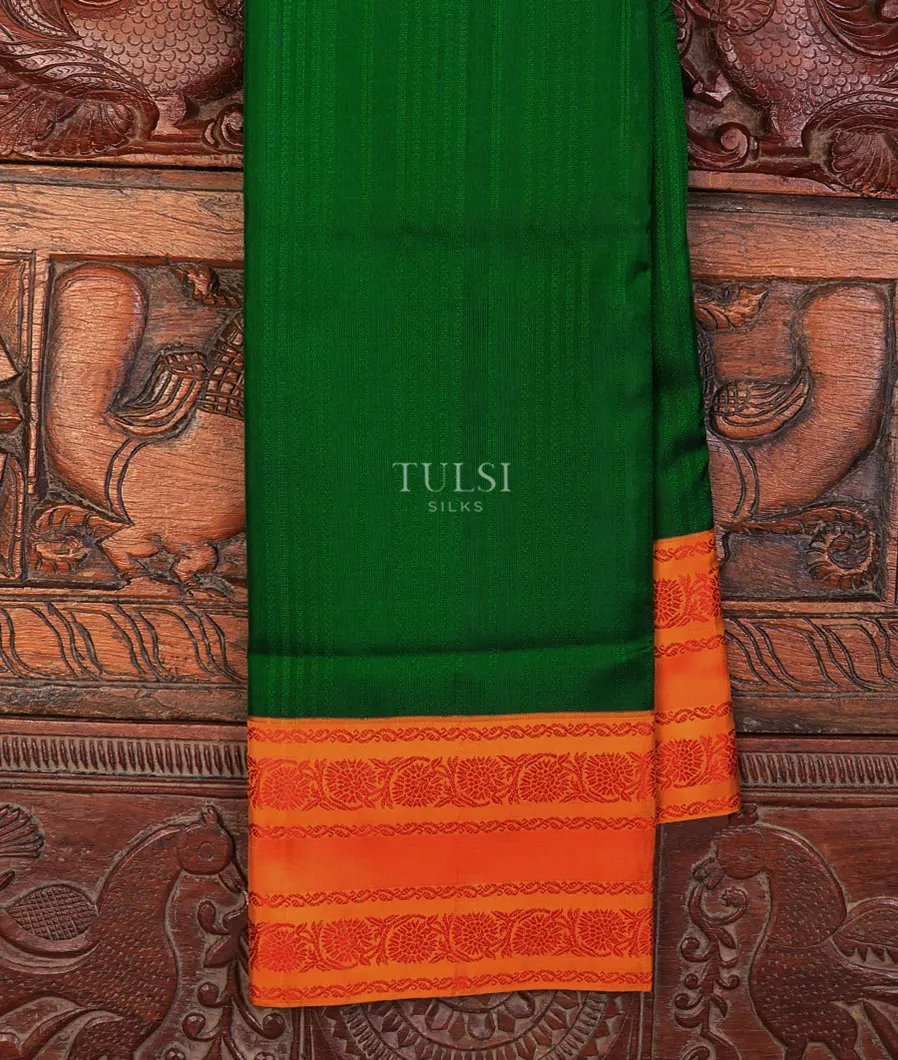Green Soft Silk Saree T648552-image