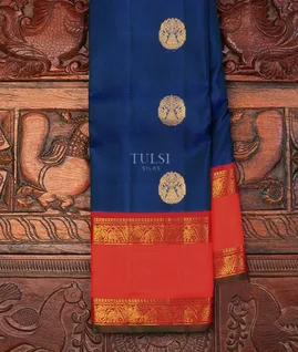Blue Kanjivaram Silk Saree T715797-image