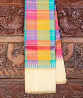 Multicolour Kanjivaram Silk Saree T715915-image