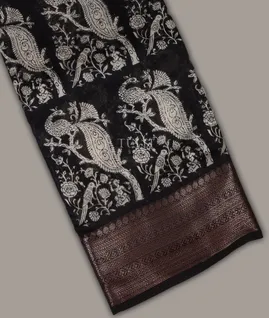 black-soft-printed-cotton-saree-t704086-t704086-a
