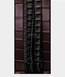 black-soft-printed-cotton-saree-t704086-t704086-b