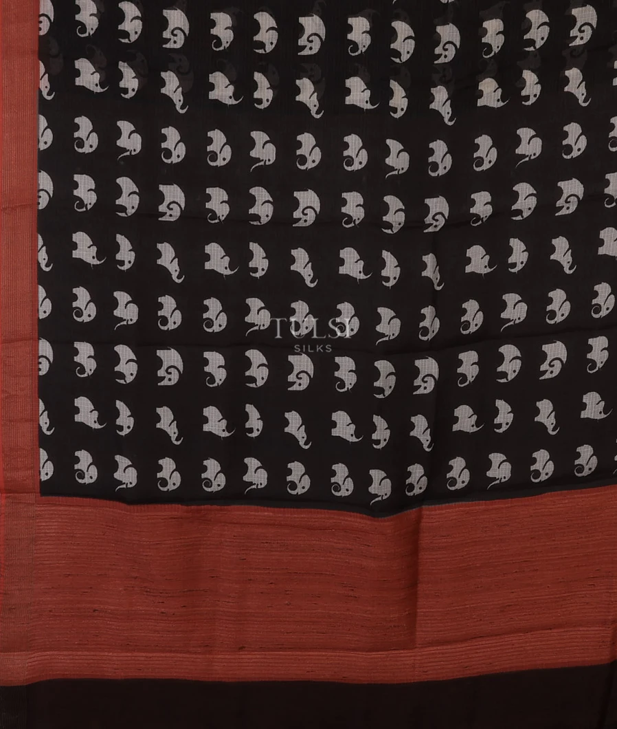 black-soft-printed-cotton-saree-t707543-t707543-d