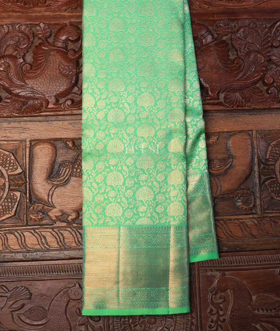 Green Kanjivaram Silk Saree T581348-image