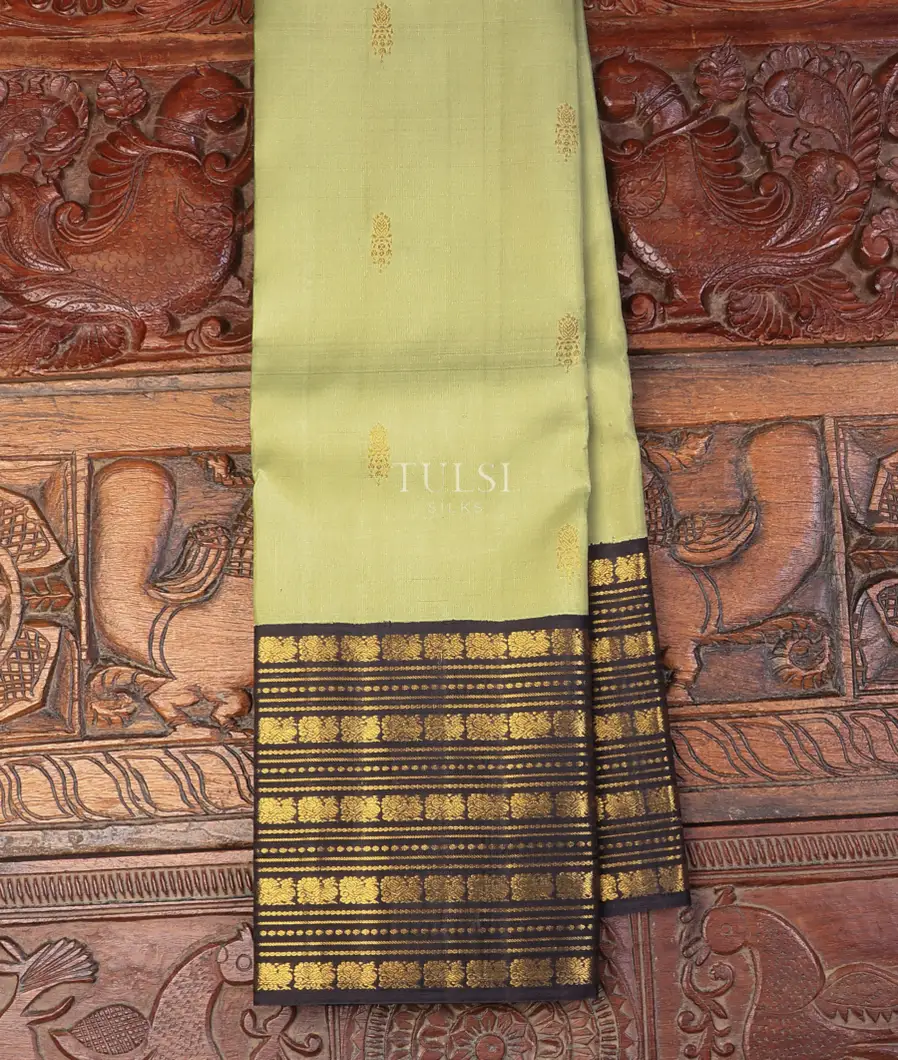 Light Green Kanjivaram Silk Saree T714202-image