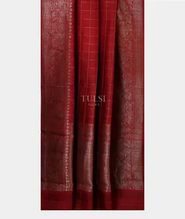 maroon-banaras-tussar-saree-t704330-t704330-b