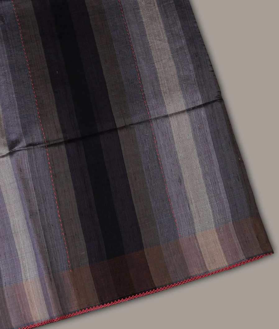 Multicolour Tussar Printed Saree T709653-image