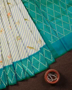 off-white-and-blue-ikat-silk-saree-t716375-t716375-b