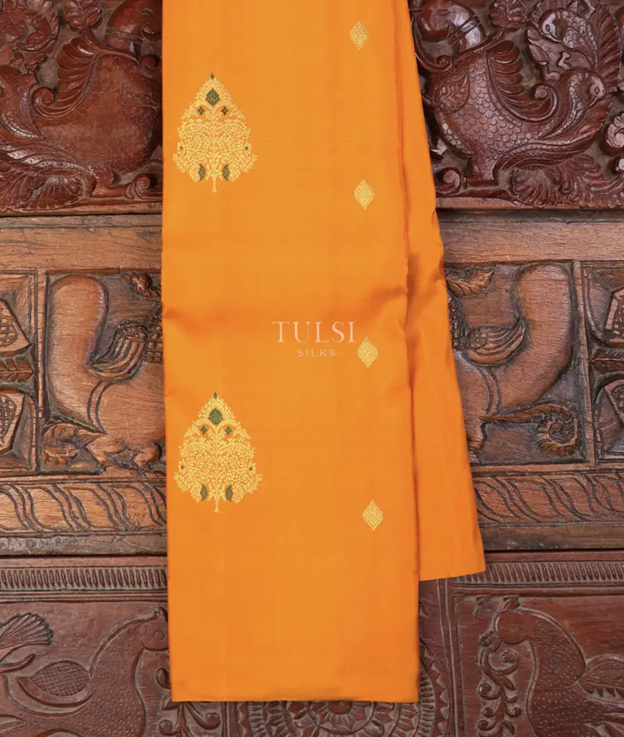 Yellow Kanjivaram Silk Saree T716190-image