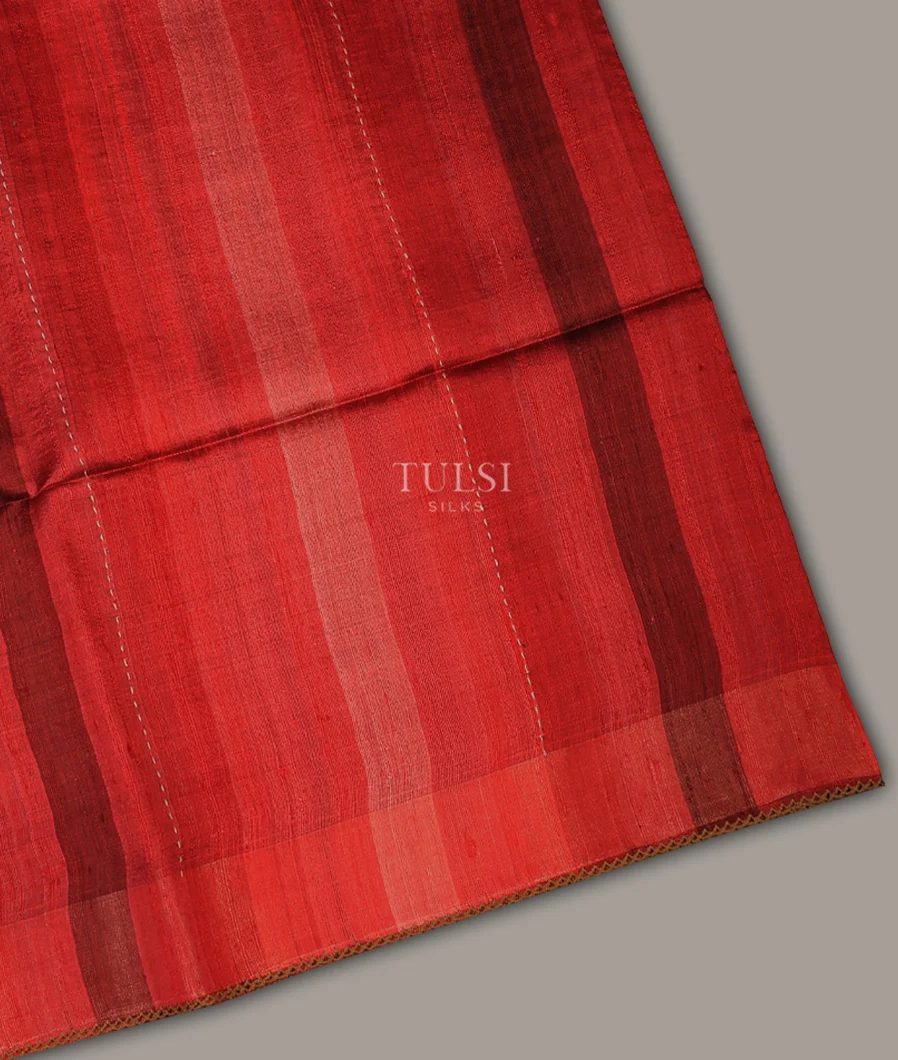 Multicolour Tussar Printed Saree T709646-image