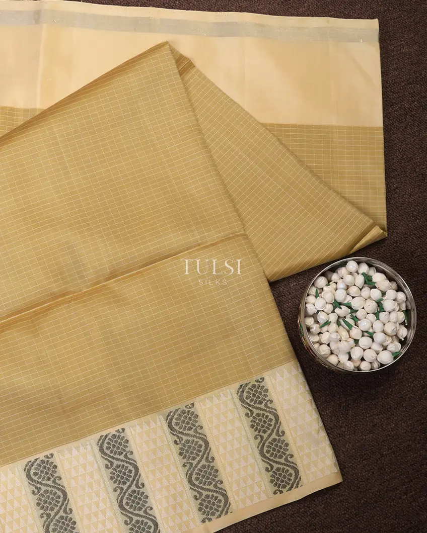 Beige Soft Silk Saree T717735-image