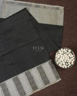 Black Soft Silk Saree T717736-image