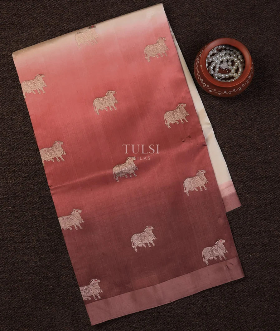 Multicolour Banaras Silk Saree T717576-image