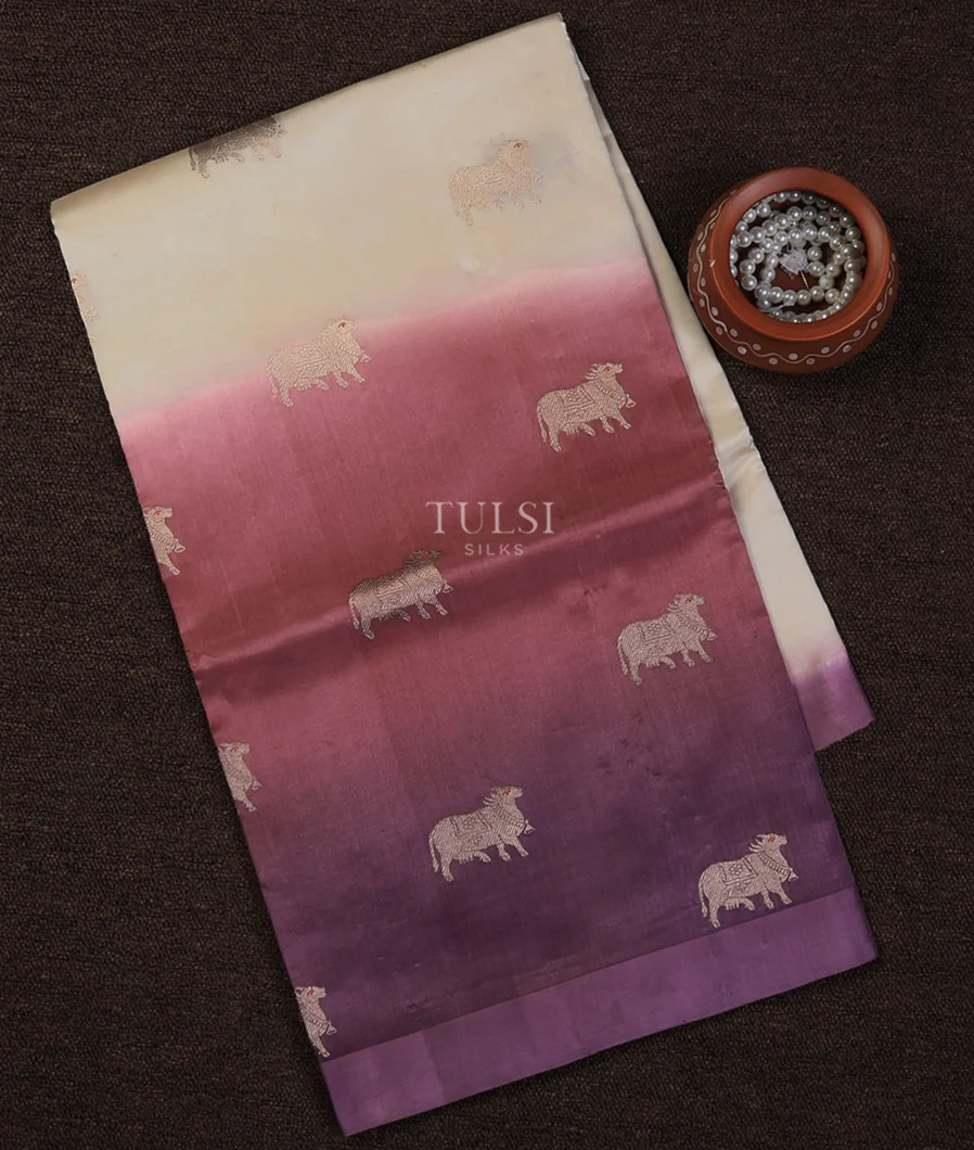 Multicolour Banaras Silk Saree T717578-image