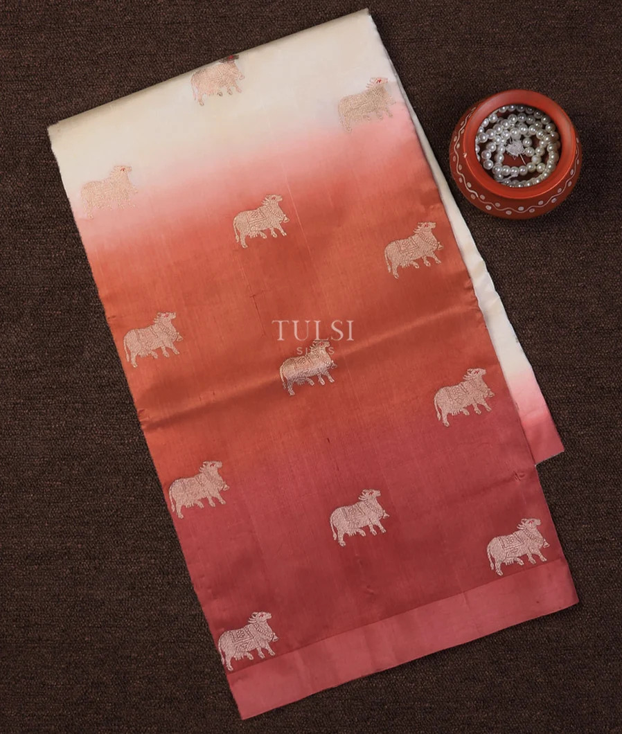 Multicolour Banaras Silk Saree T717575-image