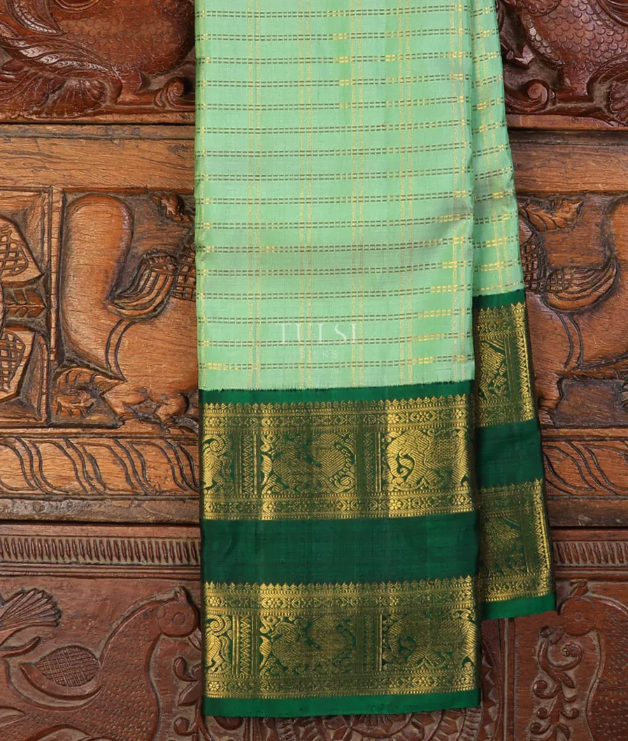 Light Green Kanjivaram Silk Saree T716726-image