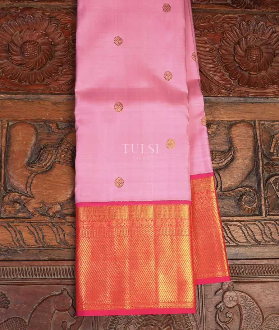 Pink Kanjivaram Silk Saree T708979-image