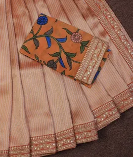 rust-art-crepe-tissue-silk-saree-with-kalamkari-blouse-t719214-t719214-b