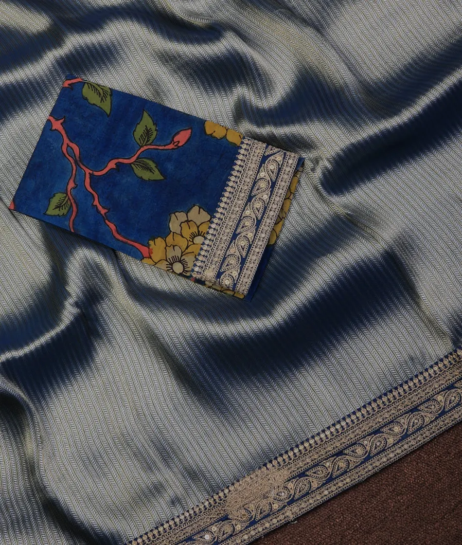 blue-art-crepe-tissue-silk-saree-with-kalamkari-blouse-t719213-t719213-d