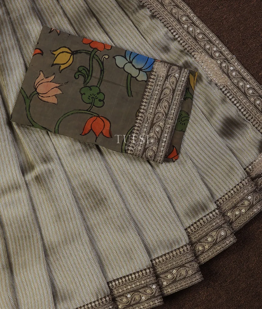 grey-art-crepe-tissue-silk-saree-with-kalamkari-blouse-t719217-t719217-b