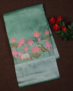 greenish-blue-soft-silk-embroidery-saree-t708767-t708767-a