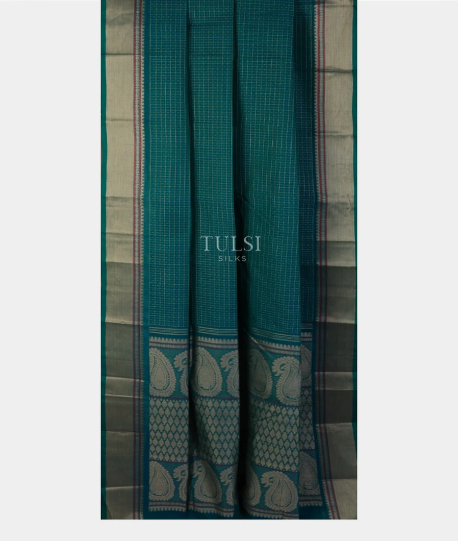 greenish-blue-kanchi-handwoven-cotton-saree-t717042-t717042-b