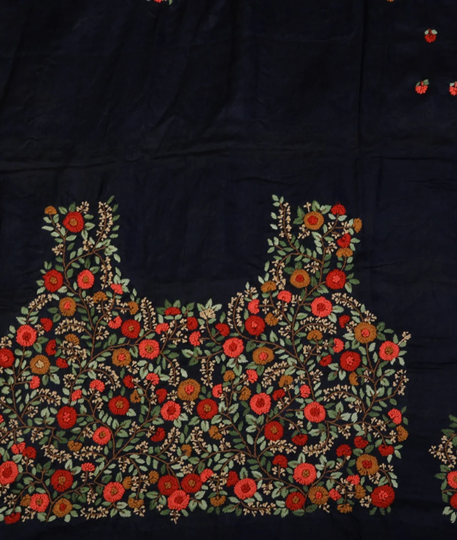 greenish-yellow-handwoven-linen-saree-t707649-t707649-d