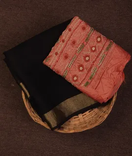 black-handwoven-linen-saree-t707647-t707647-a