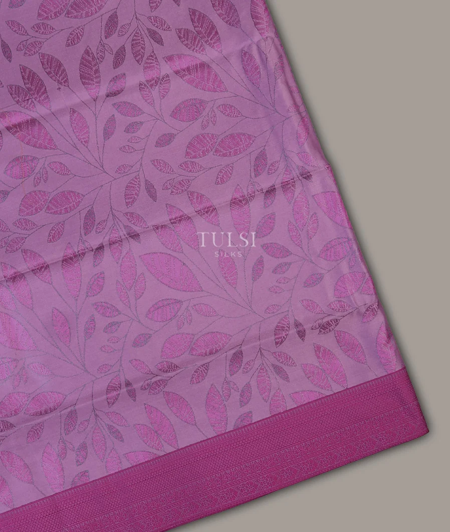 Lavender Soft Silk Saree T713316-image