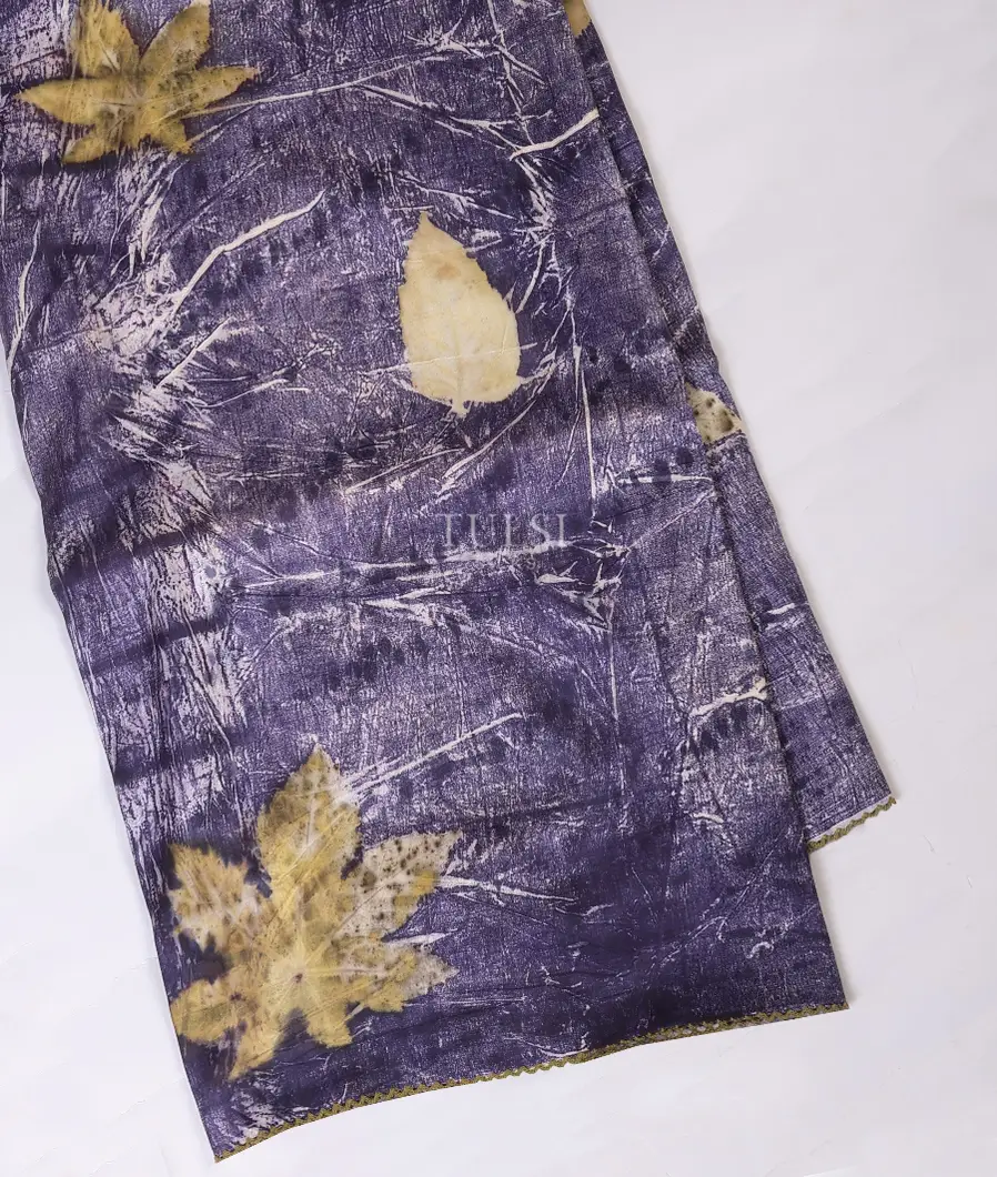 Blue Pure Silk Saree T681499-image